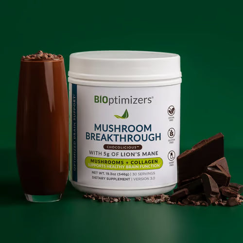 Памет, концентрация, сън, издръжливост MUSHROOM BREAKTHROUGH CHOCOLICIOUS Bioptimizers