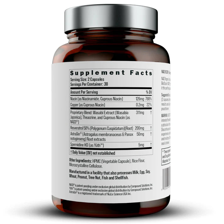 Клетъчно обновяване, Енергия, Възстановяване NAD Regen Bio Stack