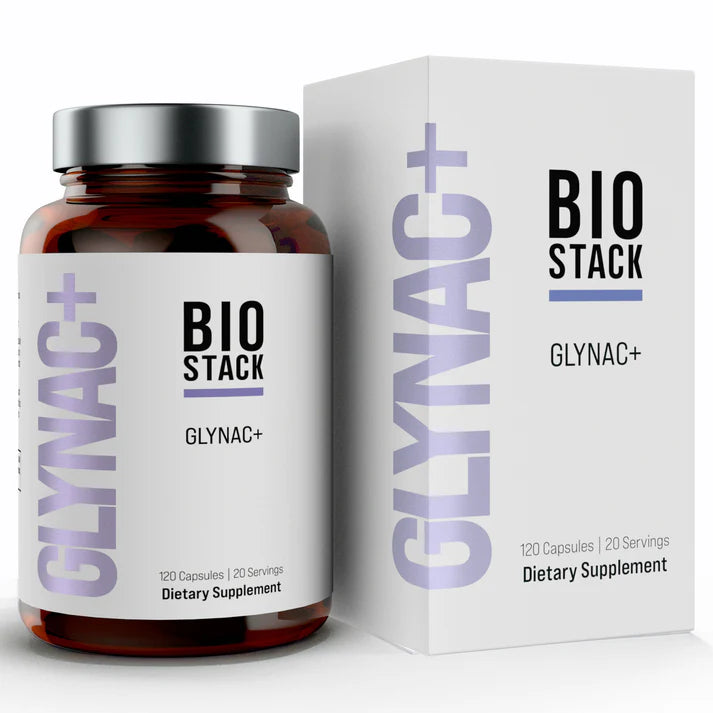 Клетъчно обновяване, възстановяване, митохондриално оптимизиране GlyNAC+ Bio Stack