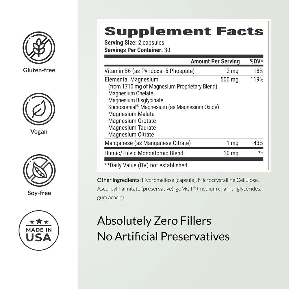 Седем форми на магнезий Bioptimizers Magnesium Breakthrough